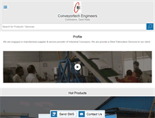 Tablet Screenshot of conveyormanufacturers.net